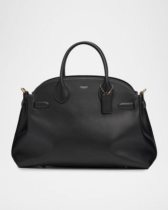 Coach Empire 40 Carryall Leather Top-Handle Bag