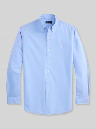Polo Ralph Lauren Regular Fit Freizeithemd aus reiner Baumwolle in Hellblau, Gr&ouml;&szlig;e XXL