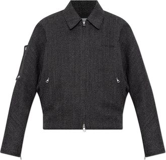 Courr&egrave;ges Wollen jas - Dames - Zomerjassen - Zwart - M - Wol - Jassen