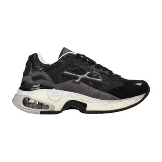 Premiata Stijlvolle Dames Sharkyd Schoenen - Dames - Schoenen - Zwart - Maat: 39 EU