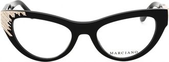 Guess GM50036 Cat Eye Acetate Eyeglasses - Black
