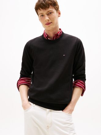 Tommy Hilfiger Mens Classic Crewneck Sweater - Black - XXXL