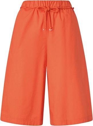 Pinko Lange Shorts - Dames - Korte Broeken - Oranje - M - Katoen - Korte Broeken