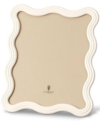 L'OBJET Cornice Ripple (20cm x 25cm) - Bianco