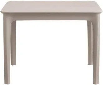 Scab Scab - Tavolo Quadrato 60x60 Basso H40 In Tecnopolimero Argo S-cab Tortora Per Bar, Giardino, Terrazzo Piscina O Casa- Moderno E Robusto