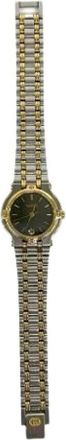 Gucci Pre-owned Vintage Polshorloge - Dames - Vintage Horloges - Zwart - ONE Size - Vintage