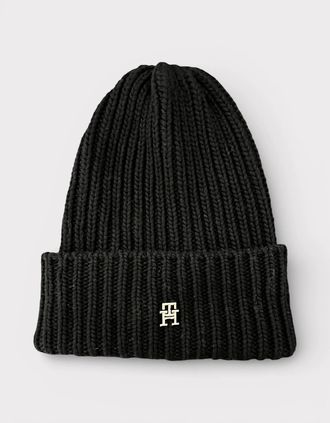 Tommy Hilfiger Womens Tommy Hilfiger Limitless Chic Beanie Black