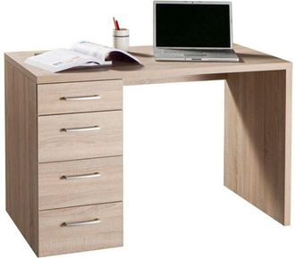 Composad Composad - Scrivania 4 cassetti rovere sonoma