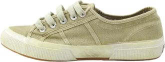 Superga Schoenen, Heren, Groen, 45 EU, Katoen, 2750 Cotton Dyed
