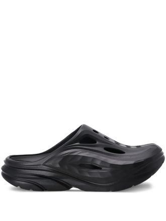 Hoka One One Sandali slides Ora Recovery - Nero