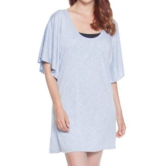 Dotti Cabana Flutter Tunic In Dot Calling Blue