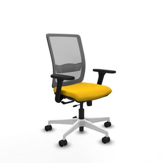 Piqueras y Crespo Silla De Oficina Piqueras Y Crespo Haches Negro Soporte Lumbar
