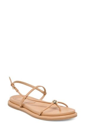 Dolce Vita Deane Strappy Sandal in Light Tan Leather at Nordstrom, Size 5.5