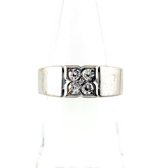 Van Cleef & Arpels Silver Band Ring (Pre-Owned)