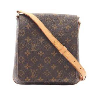 Louis Vuitton Pre-owned Musette Salsa Monogram Schoudertas - Dames - Pre-owned - Bruin - Maat: ONE Size Leer