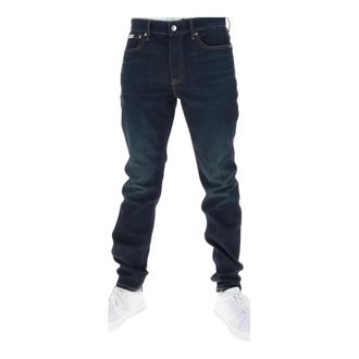 Calvin Klein Jeans Slim Tapered Jeans - Heren - Jeans - Blauw - Maat: W35 L32 Katoen