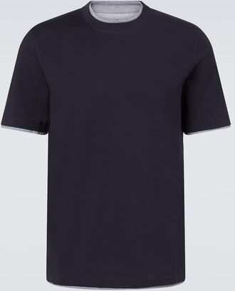Brunello Cucinelli T-shirt in jersey di cotone