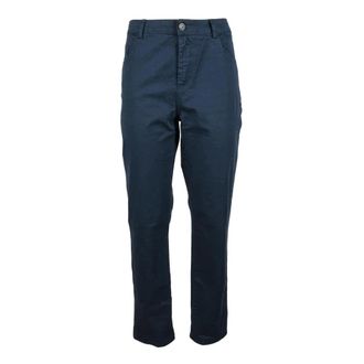 Another Label Dames, Broeken, Blauw, Maat: M Katoen