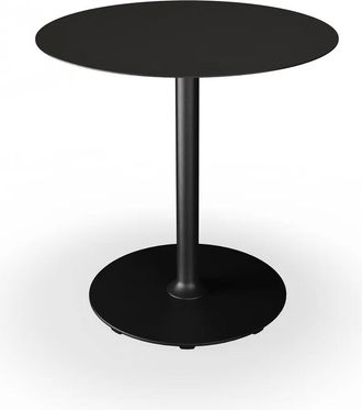 Houe Pico Gartentisch, &Oslash; 74 cm, Gestell rund, schwarz