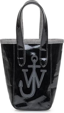 J.W.Anderson Mini Belt Tote Bag - Dames - Schoudertassen - Zwart - ONE Size - Katoen - Tassen
