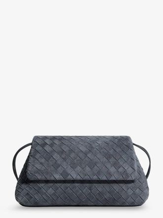 Bottega Veneta Borsa a spalla Giorno in suede con motivo Intrecciato - BOTTEGA VENETA - gender_Woman