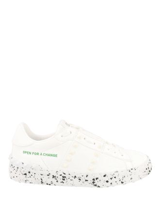 Valentino Open For A Change Rockstud Low-Top Sneakers