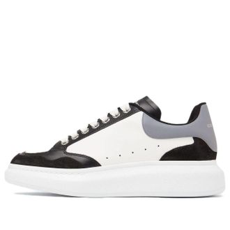 Alexander McQueen Colour-Block Low-Top Sneakers White Grey Black 757710WIA5V1142