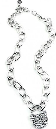 Karl Lagerfeld Womens 5512238 Ladies Necklace - Silver Stainless Steel - One Size