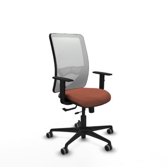 Piqueras y Crespo Silla Piqueras Y Crespo Zulema Negro Respaldo Ajustable Soporte Lumbar