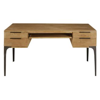 Maisons du monde Escritorio con 4 cajones de mango y acacia