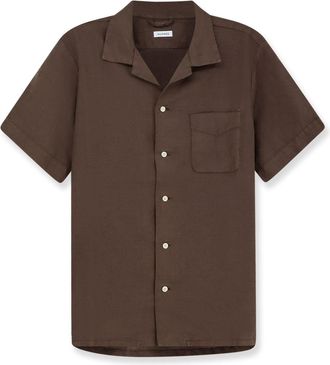 Nugnes Camicia in lino e cotone - NUGNES 1920 - gender_Man