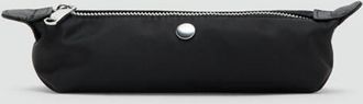 Mango Astuccio nylon zip nero - Donna - Taglia unica - MANGO