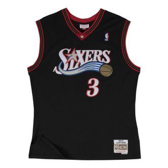 Mitchell & Ness NBA Swingman Jersey Philadelphia 76ers Road 2000-01 Allen Iverson Black SMJYGS18201-P76BLCK00AIV
