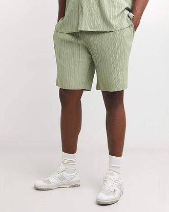 Jack & Jones Jack & Jones Abery Plisse Shorts - Sage