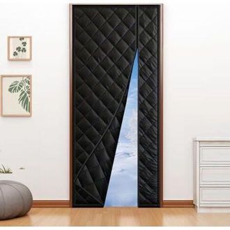 OEM Cortina Aislante T&eacute;rmica Magn&eacute;tica De 90 X 210 Cm. Cortina T&eacute;rmica Para Proteger Del Fr&iacute;o. Cortina Cortavientos Y De Bajo Consumo Energ&eacute;tico. Apta Par