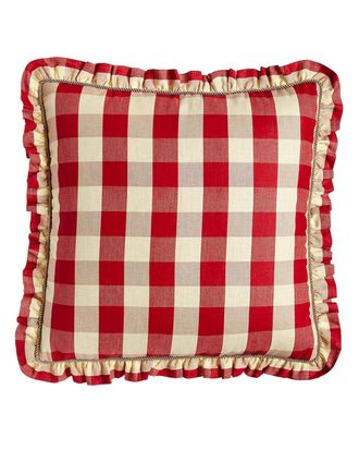 Sherry Kline Home French Country Buffalo Check Euro Sham