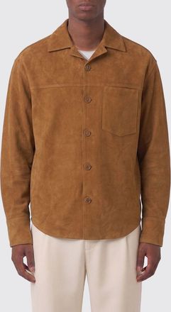 Ami Camicia Ami Paris in pelle scamosciata