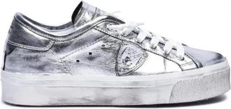 Philippe Model Sneakers - Dames - Sneakers - Grijs - 37 EU - Leer - Schoenen