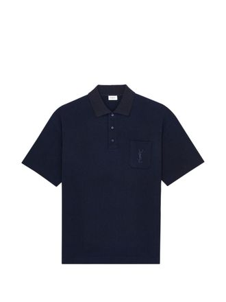 Saint Laurent Polo de algod&oacute;n Saint Laurent