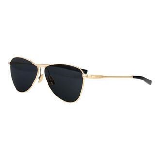 Saint Laurent Sunglasses, female, Yellow, Size: 55 MM Stylish Vesper Sunglasses for Sunny Days