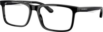 Emporio Armani Glasses, unisex, Black, Size: 54 MM 0Ea3227