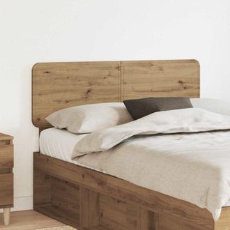 vidaXL vidaXL Testiera Rovere artigianale 120 cm Legno multistrato