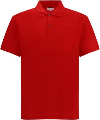 Alexander McQueen Polo con logo ricamato - 6615