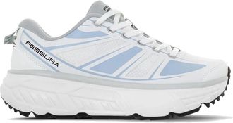 Fessura Trail Schoenen in Wit en Zwart - Dames - Sneakers - Wit - 37 EU - Schoenen
