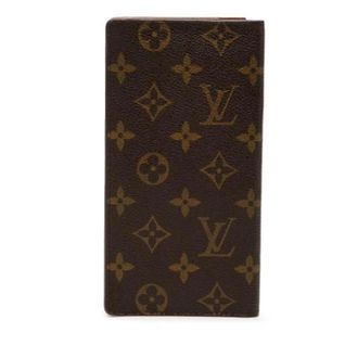 Louis Vuitton Pre-owned Brazza Portemonnee - Dames - Pre-owned - Bruin - Maat: ONE Size