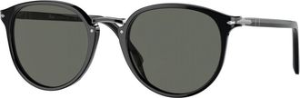Persol Stijlvolle zonnebril voor mannen - Heren - Zonnebrillen - Zwart - 54 MM - Accessoires