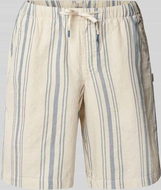 Blend Regular Fit Shorts mit Tunnelzug Modell MILES in Rauchblau, Gr&ouml;&szlig;e XXL