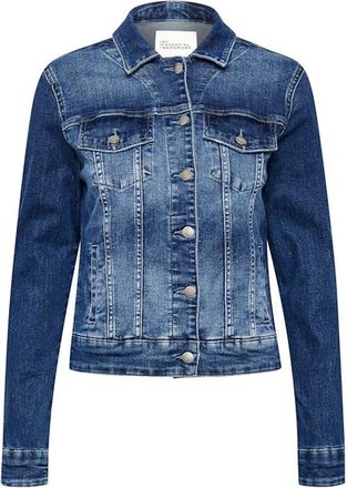 MY ESSENTIAL WARDROBE Denim Jacket - Dames - Spijkerjassen - Blauw - 3XL - Denim - Jassen
