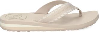 Tommy Hilfiger woven strap flip-flops - Neutrals