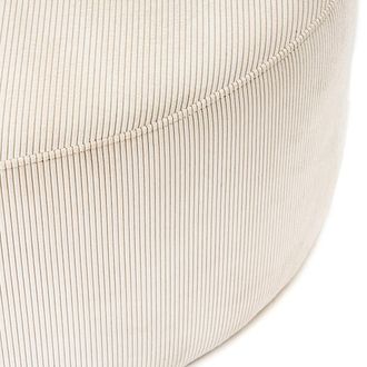 La Redoute Interieurs Poef in geribd fluweel, Tilly